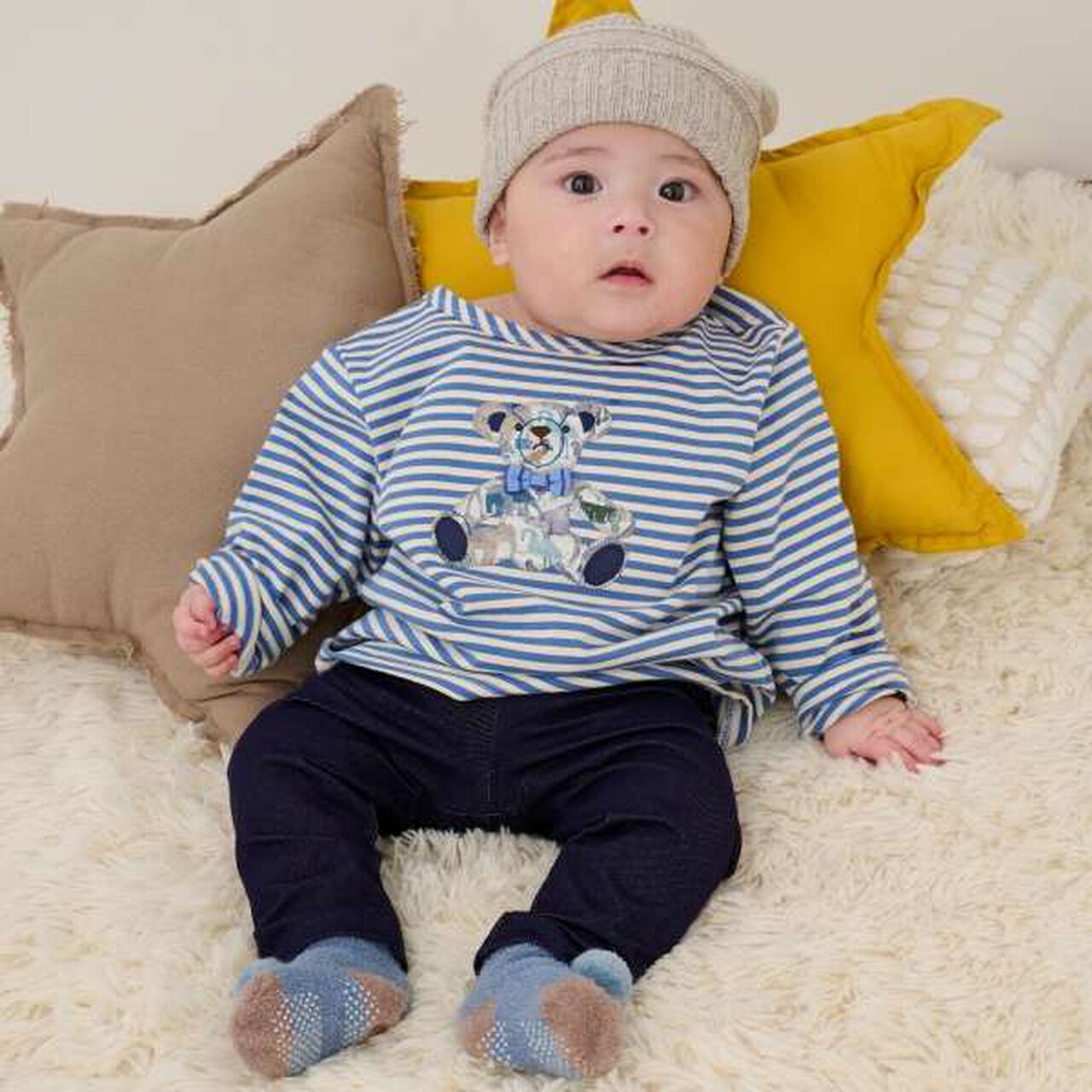 Organic Bonbon Hat [Made in Japan],Pearl white, large image number 13