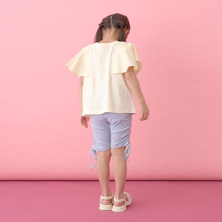 [Reversible] Soft Cotton Flare Sleeve T-Shirt,Moderate pink, medium image number 13