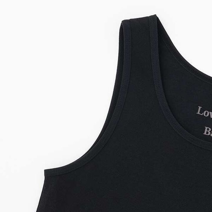 Basic C100% Tank Top,Sax blue, medium image number 3