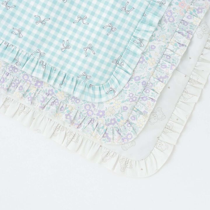 [School-Ready] [Water-Repellent, Anti-Stain, Durable, UV] Frill Lesson Bag with Ribbon,Lavender, medium image number 13