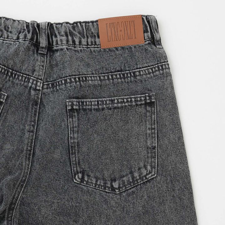 [LTXC] Charm Design Denim Wide Pants,Gray, medium image number 19