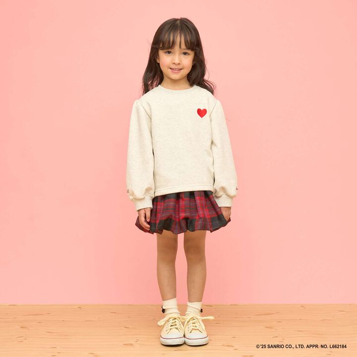 Quick-Dry Fleece Sweatshirt with Single-Point Embroidery,Smoke white, medium image number 27