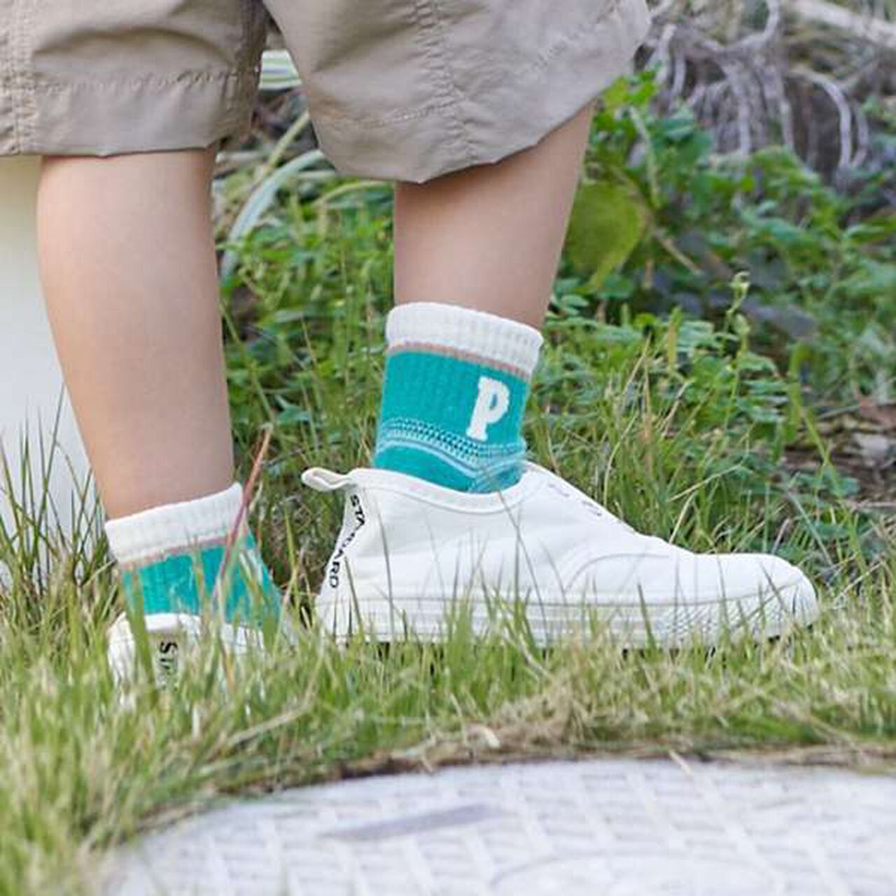 Mesh Sneaker Socks 5-Pack,Moderate green, large image number 3
