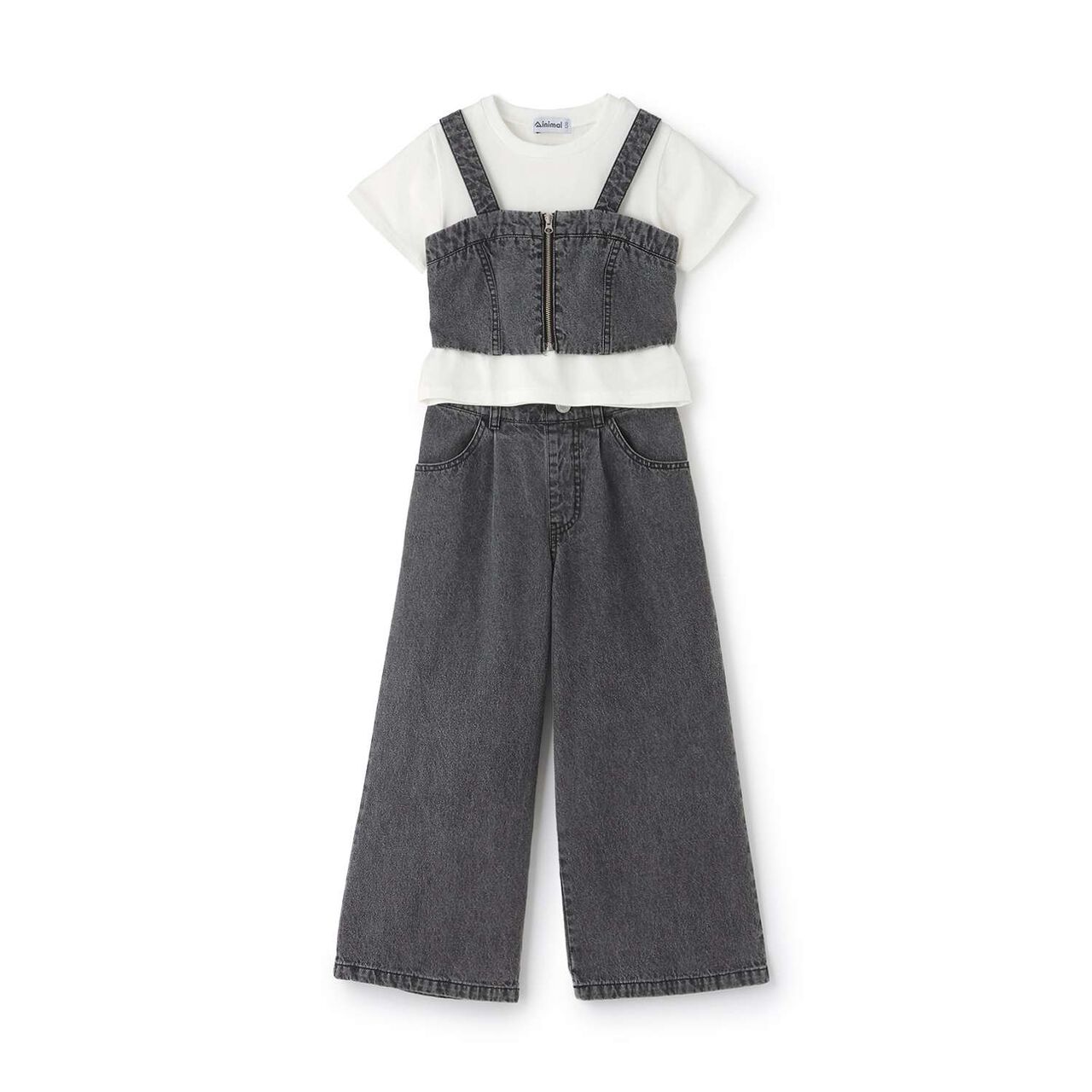 [Ready-to-Wear] Bustier & Pants Set with Inner Lining,Black, large image number 0