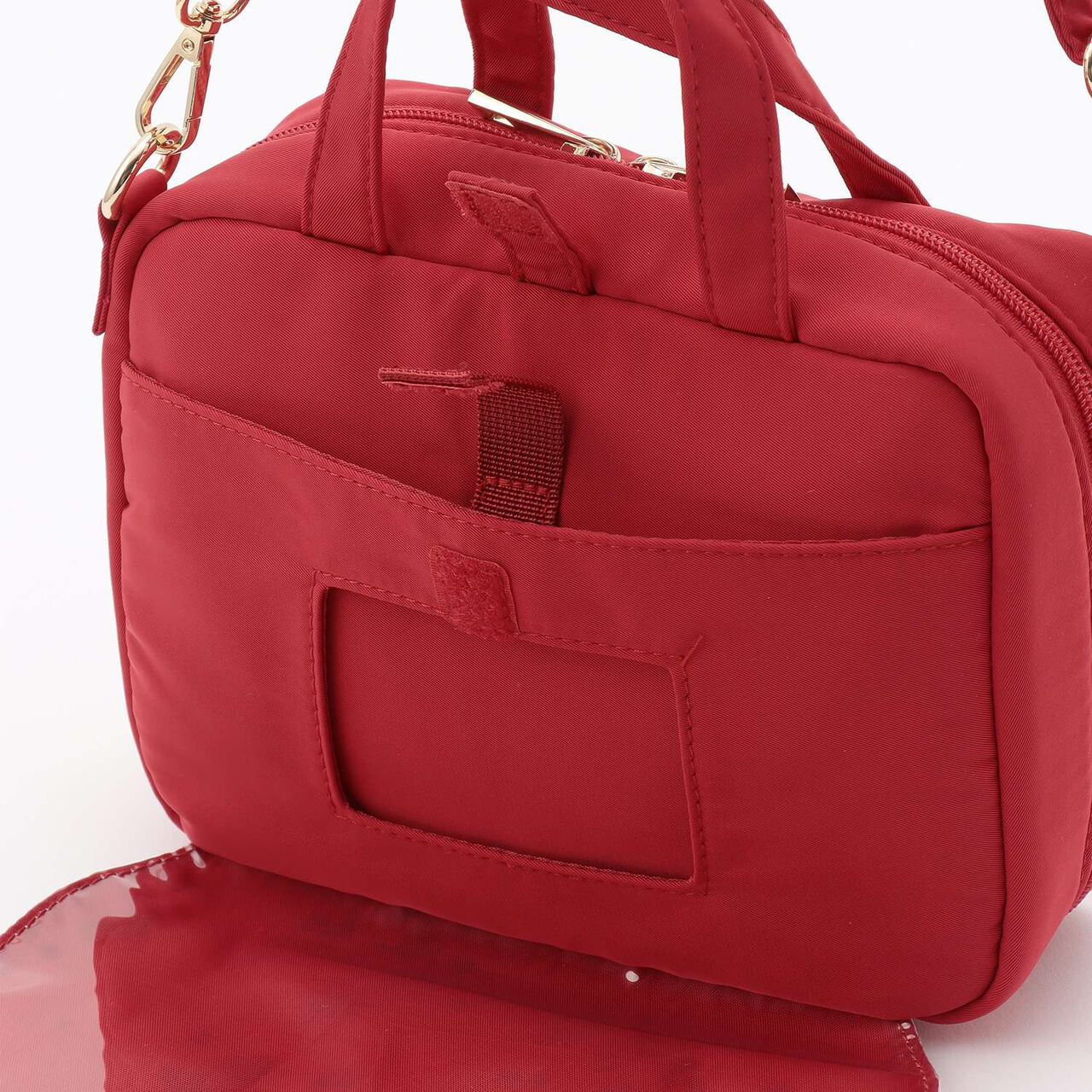 Wild Strawberry Diaper Pouch,Pearl white, large image number 9