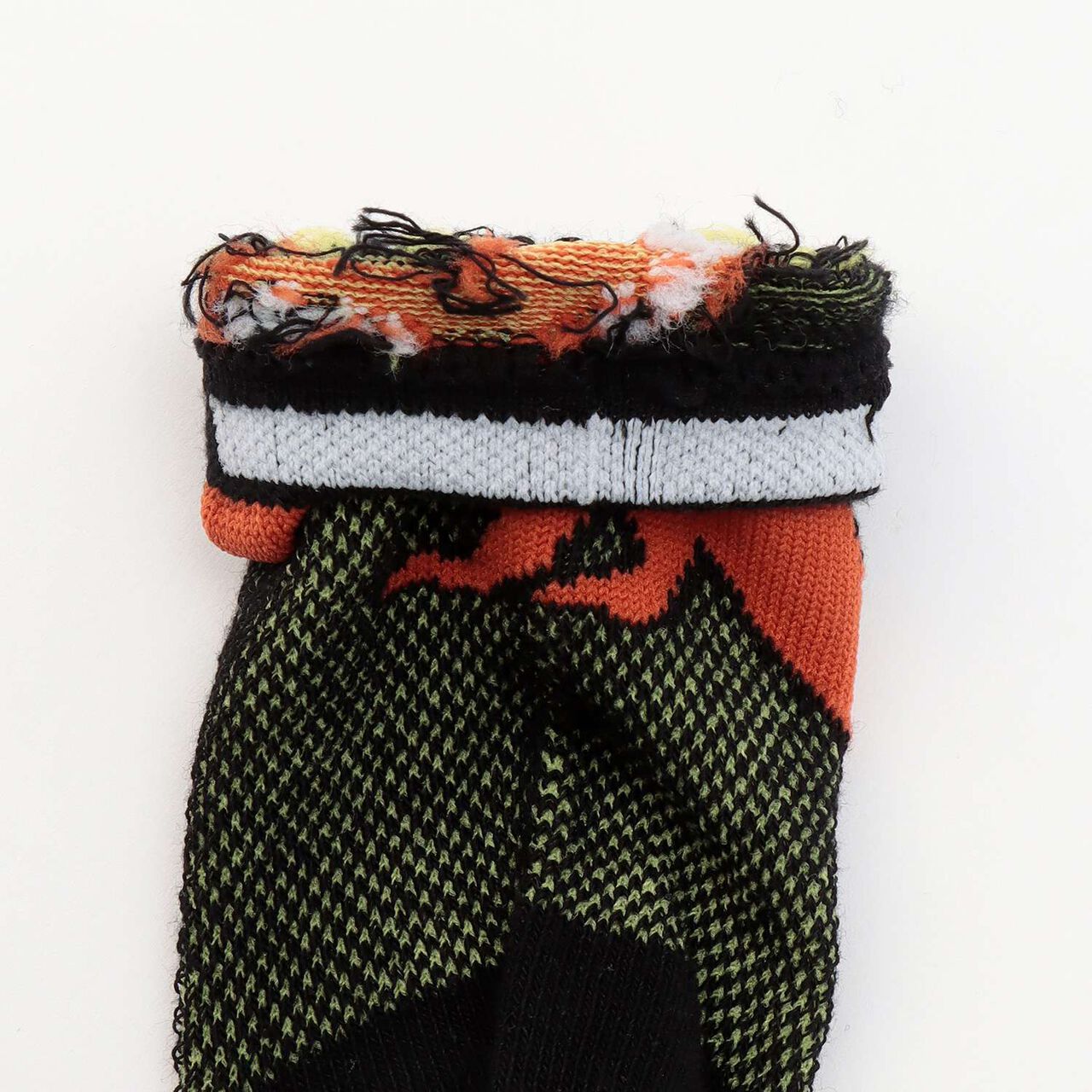 Dinosaur Crew Socks with 3D Features,Black, large image number 5