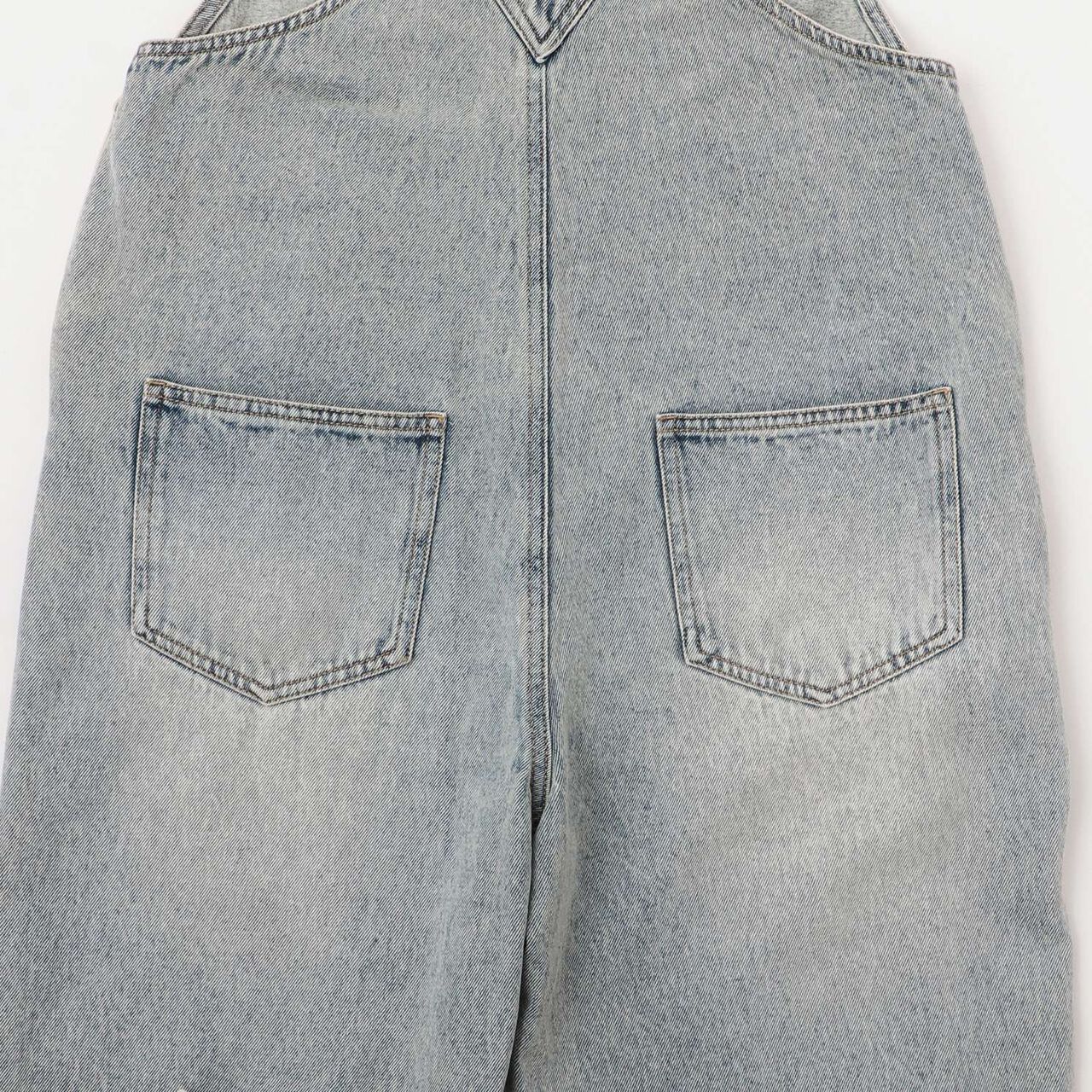 Basic Denim Overalls,Sax blue, large image number 18