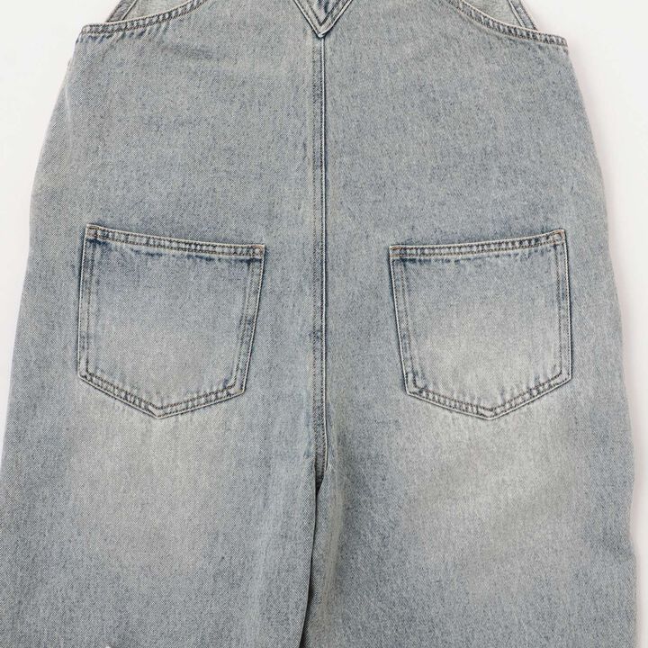 Basic Denim Overalls,Sax blue, medium image number 18
