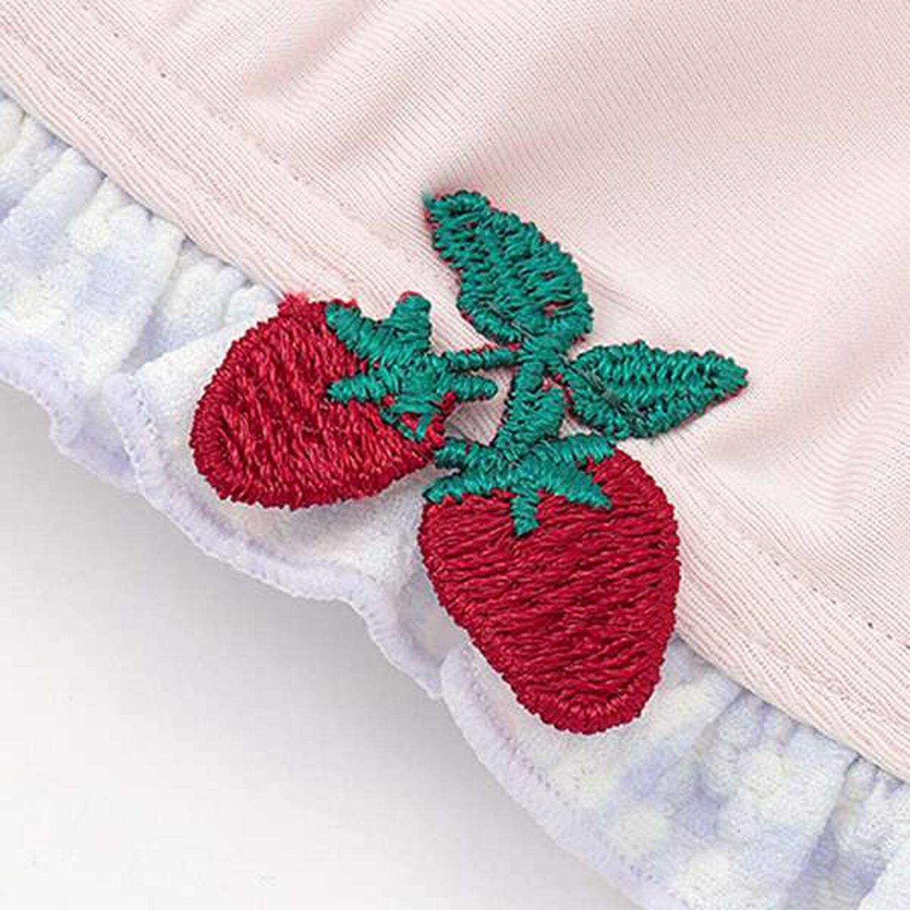 [SWIM] Strawberry Frill Cap,Light pink, large image number 5