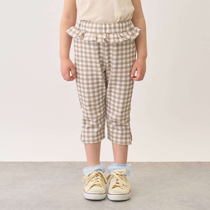 Tomo Pants Side Slit 7/8 Capri Pants,, medium