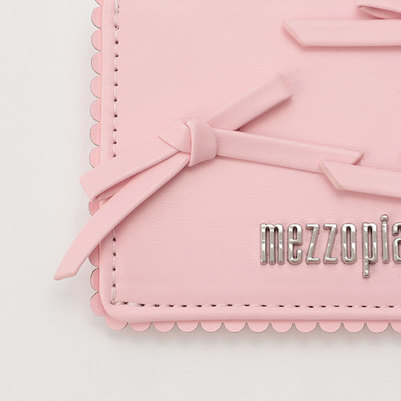 Ribbon Scallop Card Holder,Light pink, large image number 5