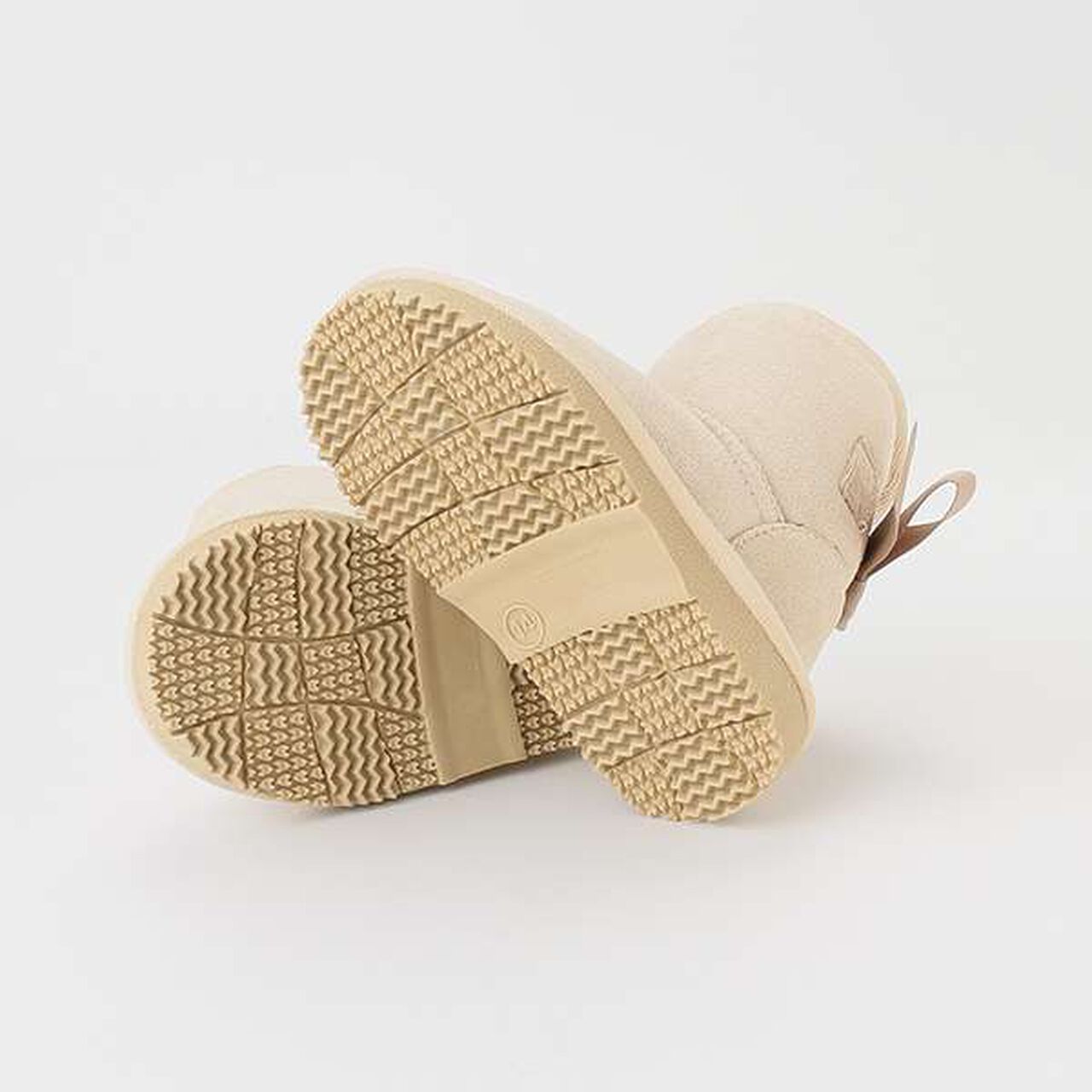 Ribbon Mouton Boots,Beige, large image number 10