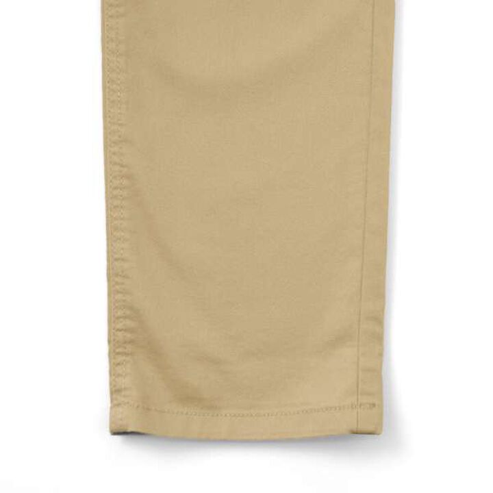 Cotton-Poly Stretch Twill Slim Pants,Beige, medium image number 12