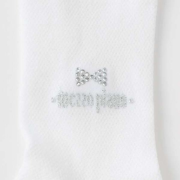 Rhinestone-Embellished Tights,Off white, medium image number 2