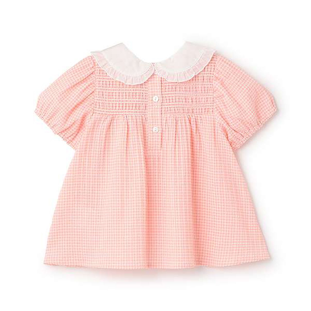 [Web Exclusive] Heart Embroidery Tunic,Off white, large image number 4