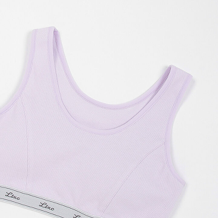 [LTXC] Ribbed Half Top,White, medium image number 6