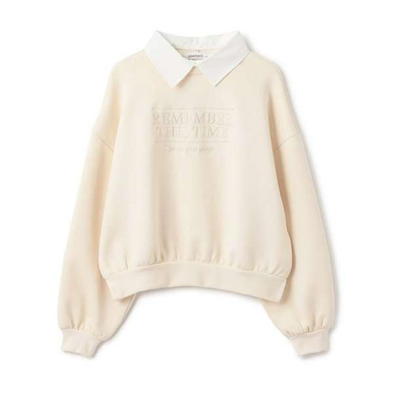 Collared Boxy Pullover,Mocha tea, large image number 2