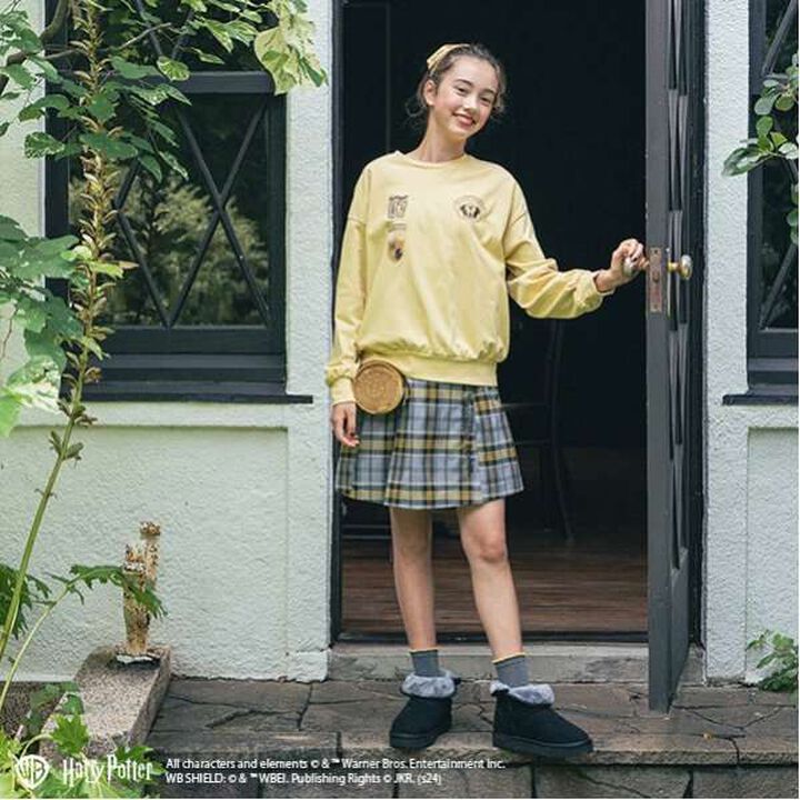 [Harry Potter] Wrap Culottes,Gray, medium image number 8