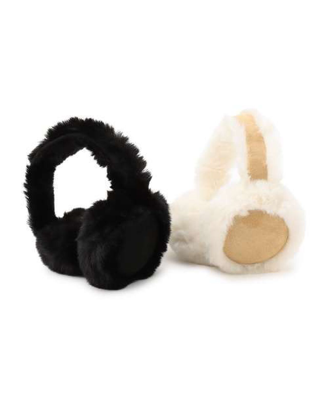 Faux Fur Ear Muffs [Korean Fashion],Brown, large image number 4