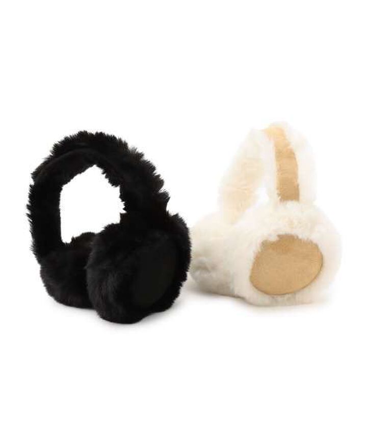 Faux Fur Ear Muffs [Korean Fashion],Brown, medium image number 4