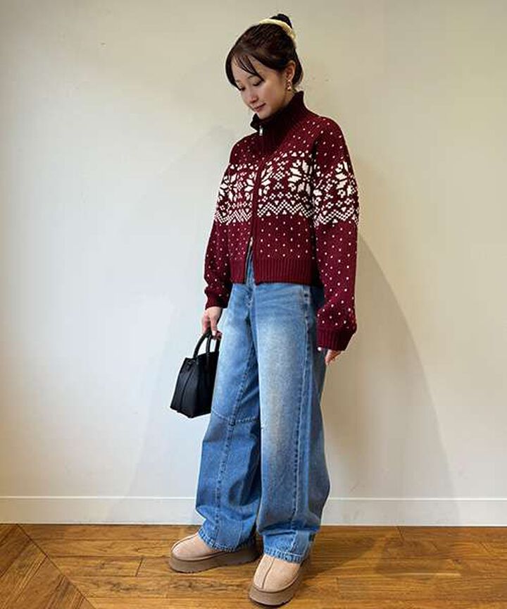 Curved Pants,Khaki, medium image number 16