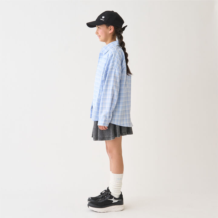 [Inner Wear Set] Long-Sleeve Checkered Shirt,Black, medium image number 13