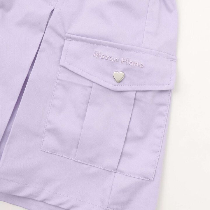 [Restock] Front ZIP Culotte Skirt,Navy, medium image number 5