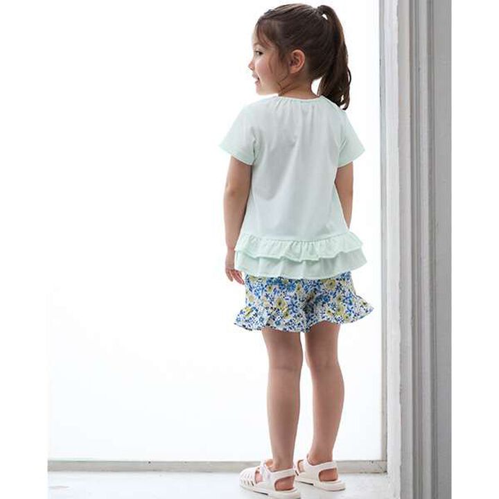 [Amphibious] Logo Embroidery T-Shirt (Kids Size),Light khaki, medium image number 2