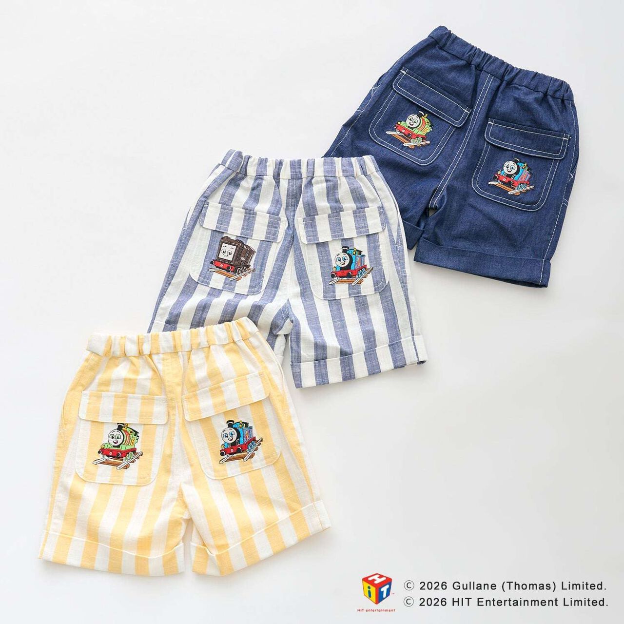 [Thomas the Tank Engine] Fabric Half Pants,Blue, large image number 18