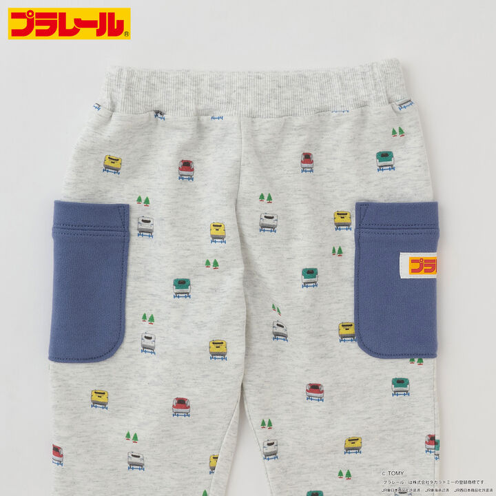 [Plarail] Cut Long Pants,Navy, medium image number 5