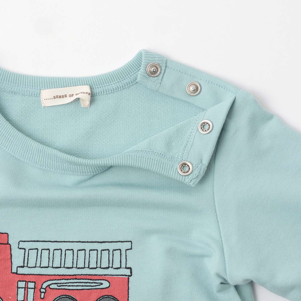 Vehicle Sweatshirt,Light blue, large image number 5