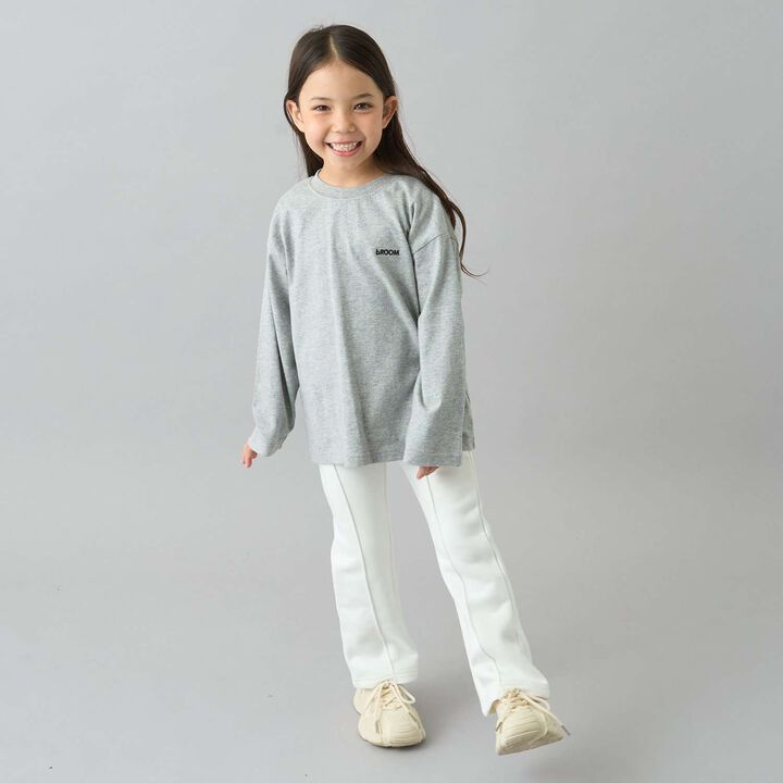 [Daily Standard Wear] [Quick-Dry Absorbent] Center Pleats Flare Sweatpants,Black, medium image number 18