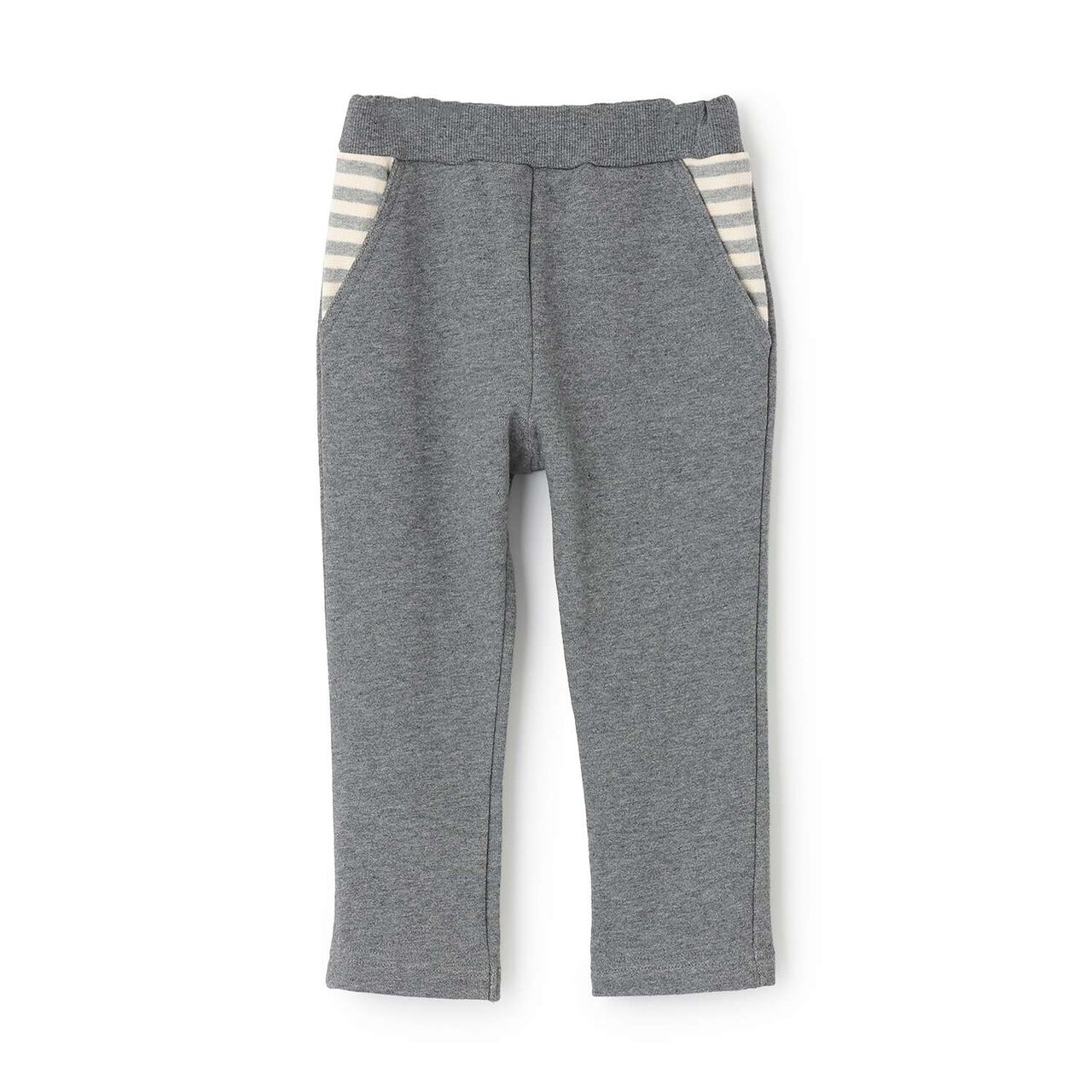 Stripe Star Pocket Fleece Pants,Gray, large image number 0