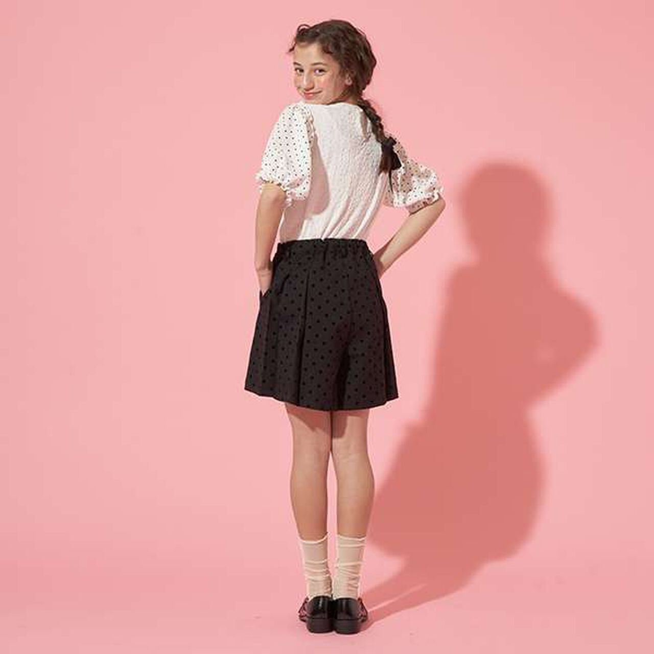 [AMI] Side Pleats Shorts,Black, large image number 11