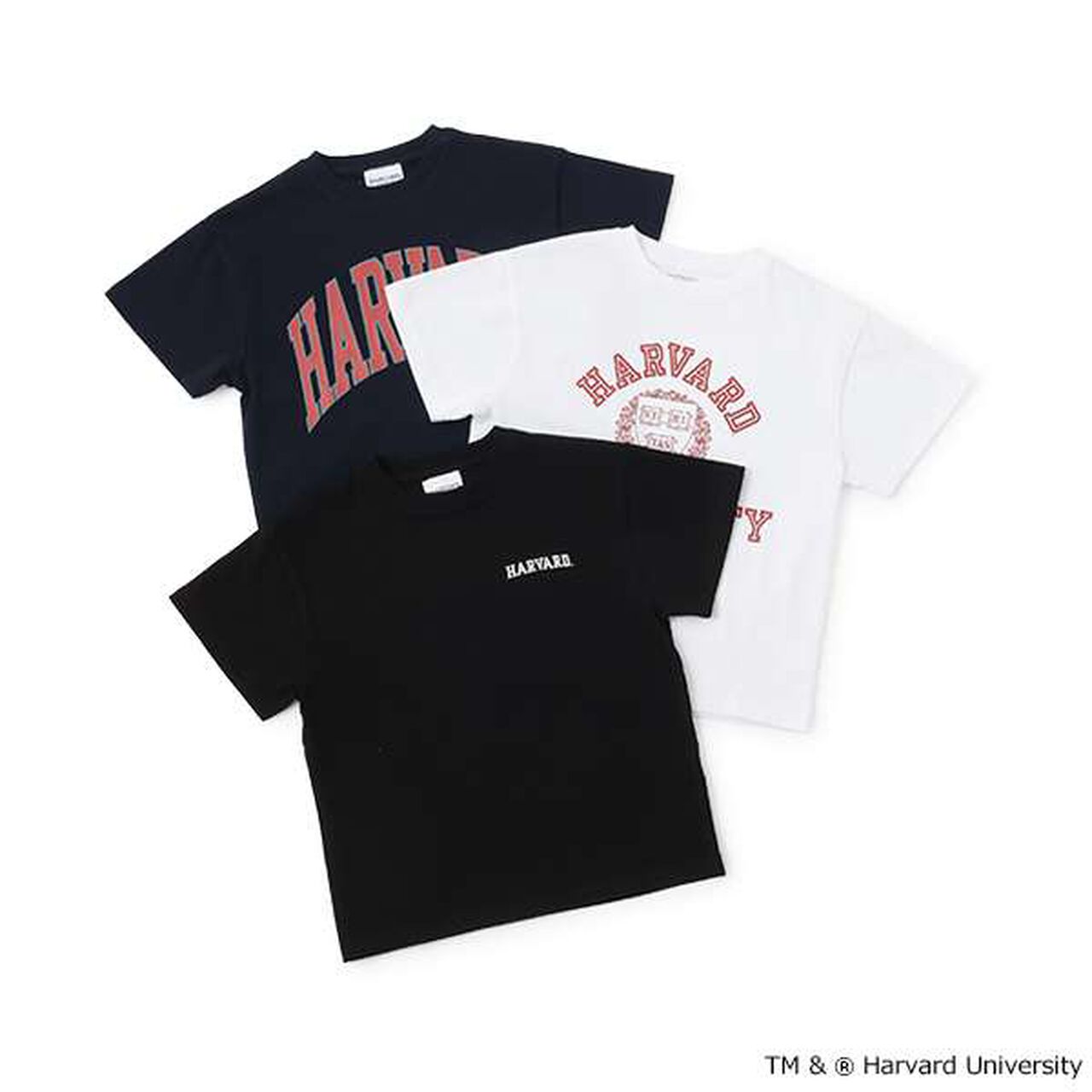 [SKIT0LY][Cool Touch] High Cool Cotton Harvard University Short Sleeve T-Shirt,Black, large image number 8