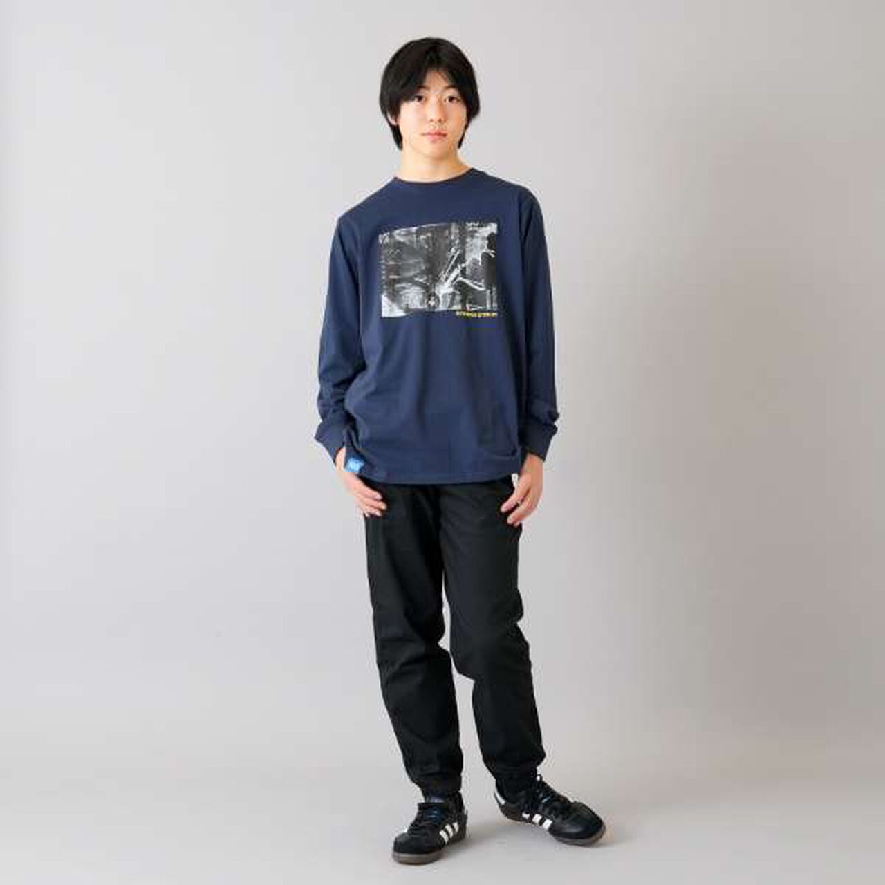 Cotton-Poly Stretch Twill Jogger Pants,Beige, large image number 1