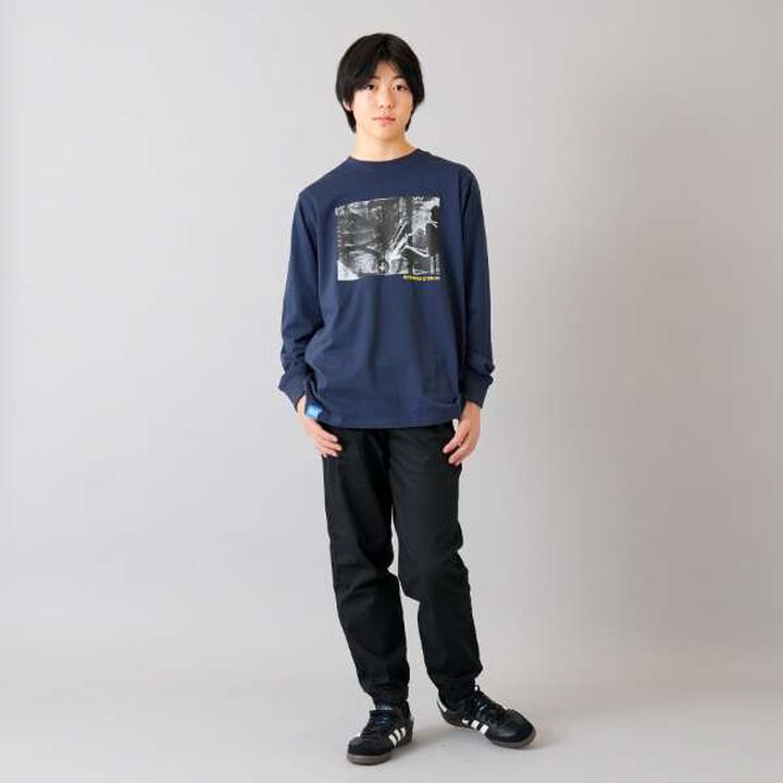 Cotton-Poly Stretch Twill Jogger Pants,Beige, medium image number 1