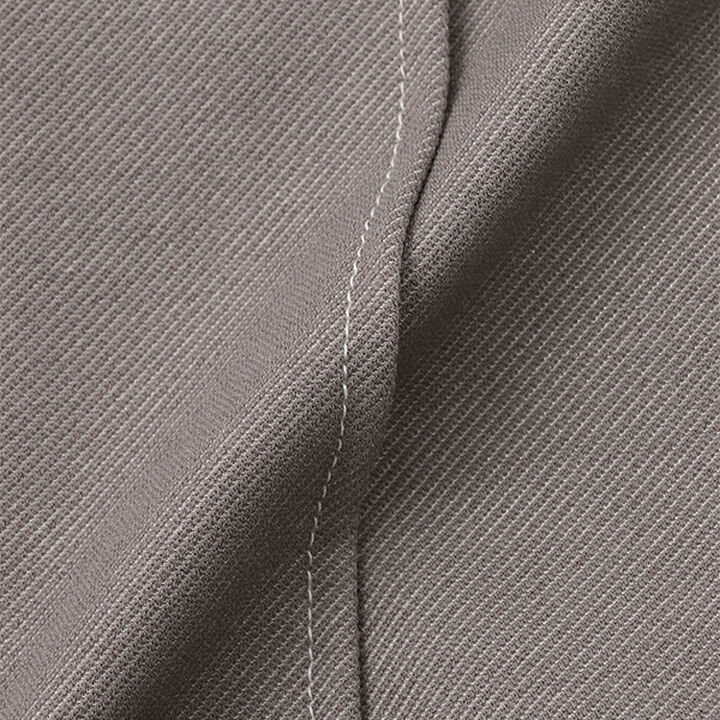 Cut Denim Pleated Skirt-Pants,Navy, medium image number 10