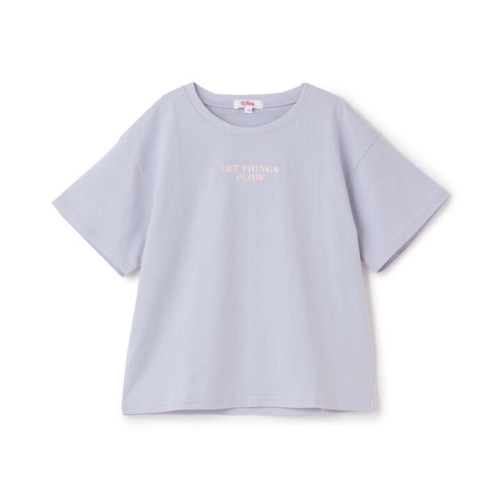 [Daily Price] 100% Cotton Patch-Style Short Sleeve T-Shirt,Ivory, medium image number 24
