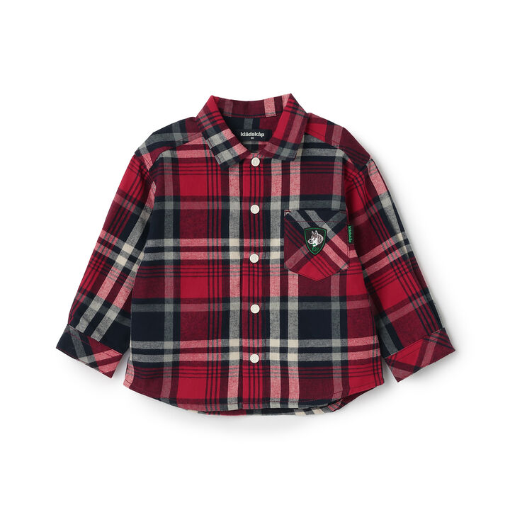 Trad Checkered Long-Sleeve Shirt,, medium