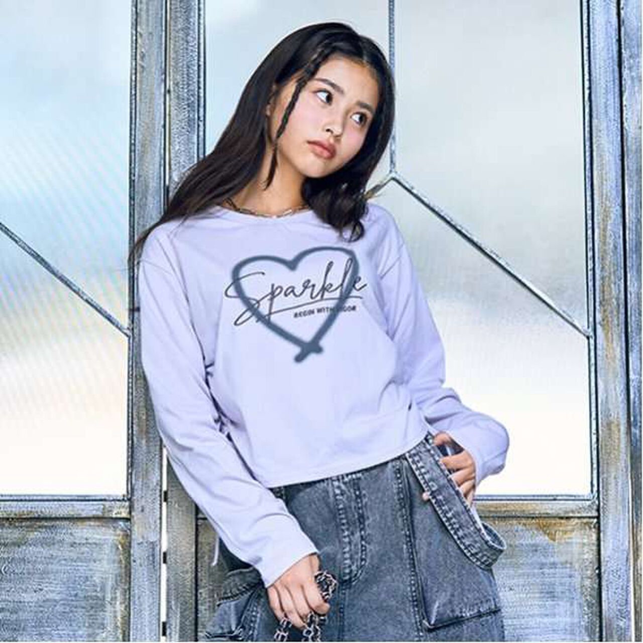 LTXC - Side Drawstring Long T-Shirt,Black, large image number 13