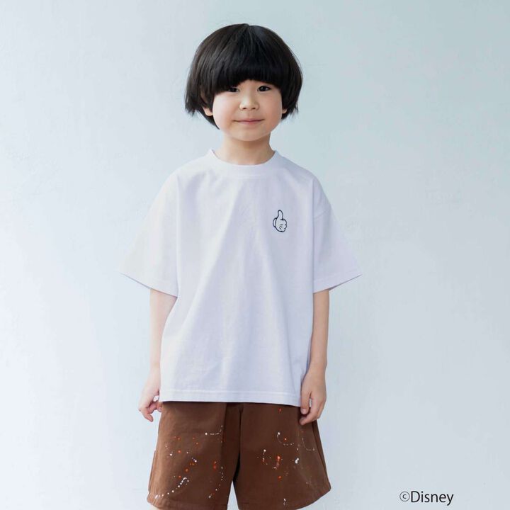 [Parent-Child Matching] [Disney] Sports Short-Sleeve T-Shirt,White, medium image number 1