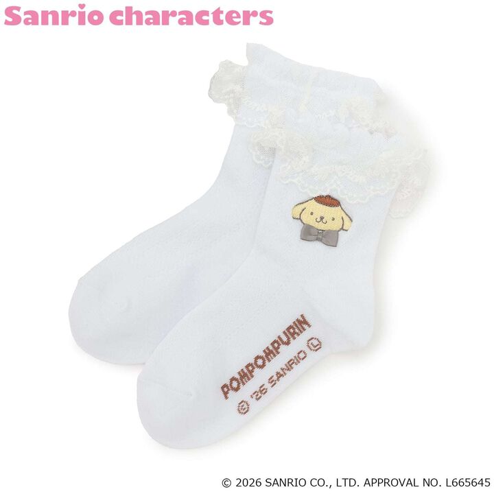 [Pompompurin] Lace Socks,, medium