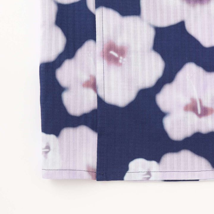 Floral Pattern Two-Piece Yukata,Pearl white, medium image number 21