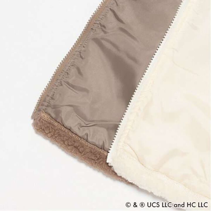 Curious George Boa Vest,Mocha tea, medium image number 4