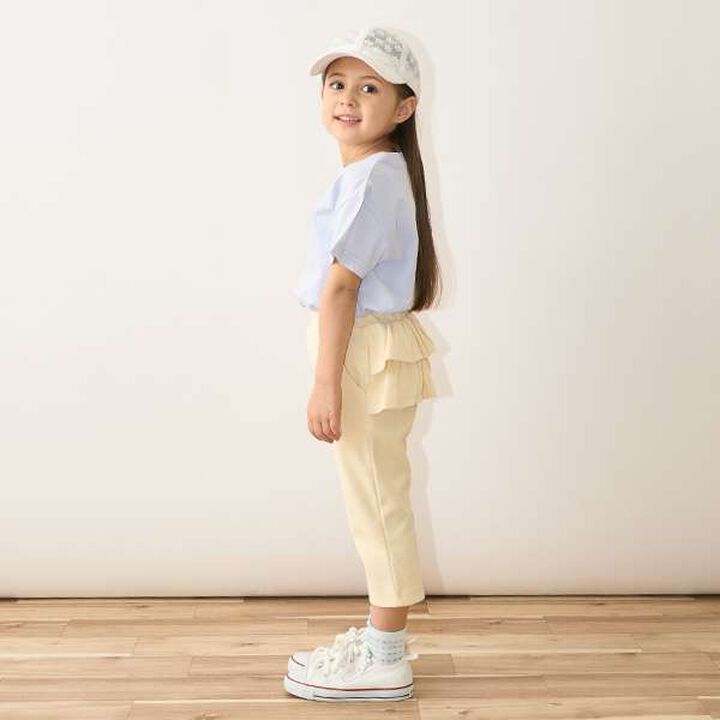 Soft Cotton Assorted Ribbon Motif Printed T-Shirt,Light blue, medium image number 24