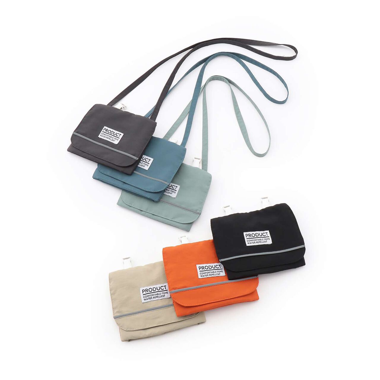 [School-Ready] [Water-Repellent, Anti-Stain, Durable, UV] Detachable Pocket (with Reflective Sheet),Blue green, large image number 11