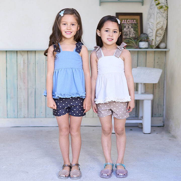 [SWIM] [UV Processing] Frill Round Hem Separates,Pink, medium image number 7