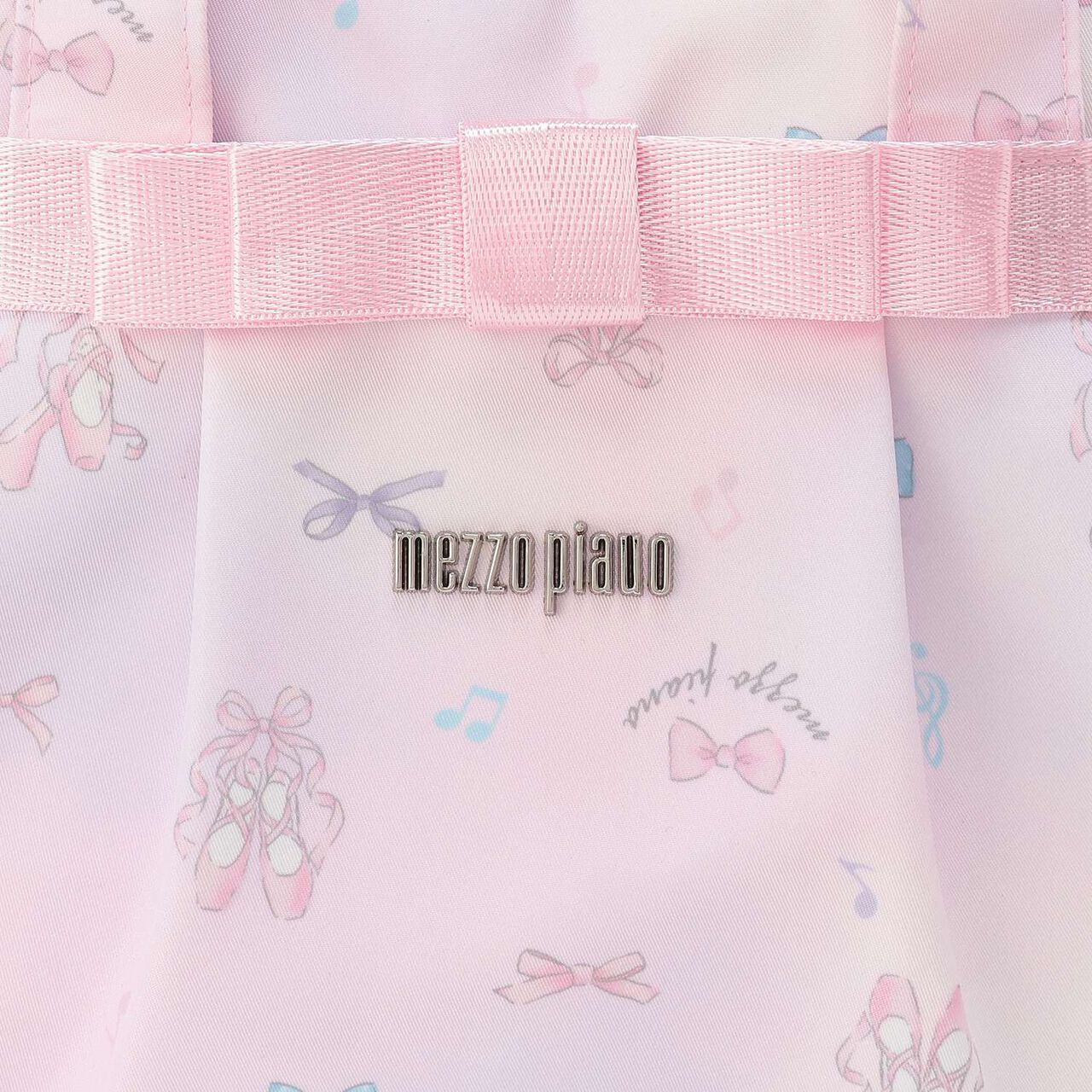 [Ballet] Ballet Pattern Boston Bag, Approx. 13L Capacity,Pink, large image number 7