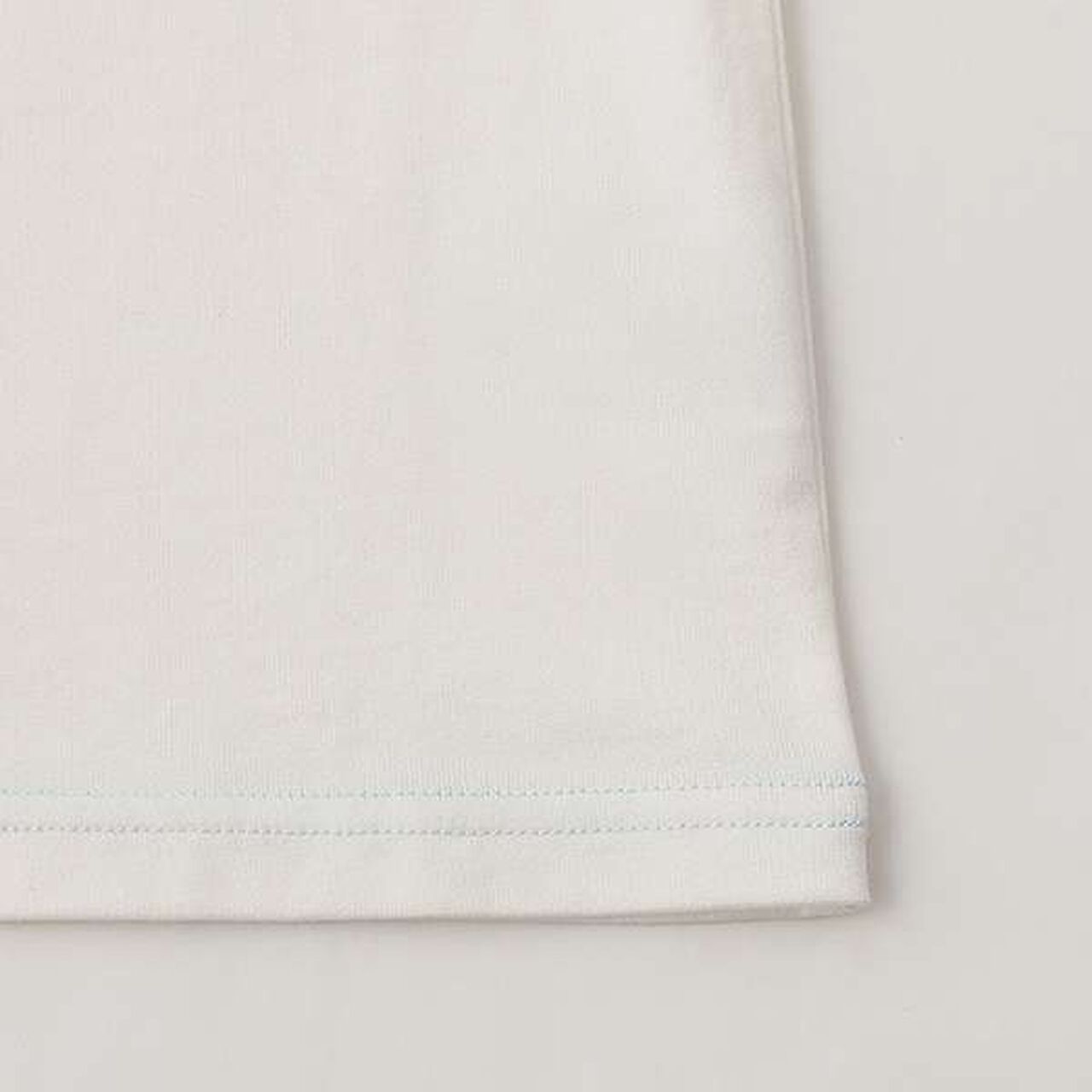 Tulle Layered Long-Sleeve T-Shirt,Off white, large image number 13